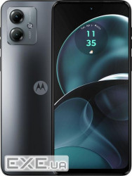 Смартфон MOTOROLA Moto G14 8/256GB Steel Gray (PAYF0039RS)