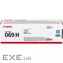 Картридж Canon 069H Cyan 5.5K (5097C002)