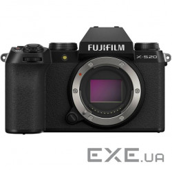 Цифрування. фотокамера Fujifilm X-S20 Body Black (16781826)