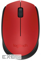 Миша  Logitech M171 Wireless Red/ Black (910-004641)