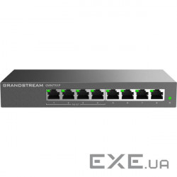 Grandstream GWN7701P, Unmanaged Network Switches, 8-ports Gigabit Ethernet, PoE 4-Ports, Desktop, wa