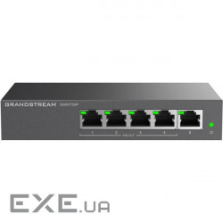 Grandstream GWN7700P, Unmanaged Network Switches, 5-ports Gigabit Ethernet, PoE 4-Ports, Desktop, wa