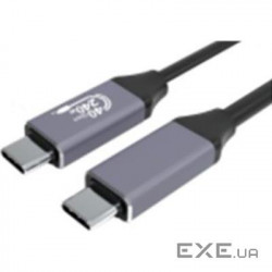 Кабель CABLEXPERT Premium USB 4.0 Type-C/Type-C PD 240W 1.5м (CCBP-USB4-CMCM240-1.5M)
