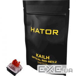 Набір перемикачів HATOR Kailh Optical Switch V2 Red 10 шт (HTS-170)