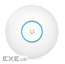 Точка доступу Ubiquiti UniFi UAP-AC-PRO (AC1750, 3x3 MIMO, 22 dBm, 2x10/ 100/ 1000 Mbps