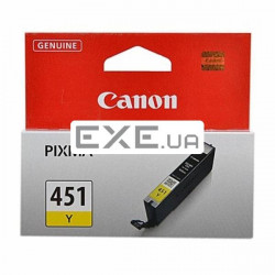 Картридж Canon CLI-451 Yellow PIXMA MG5440 / MG6340 (6526B001)