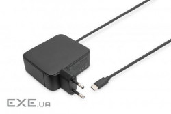 Зарядний пристрій DIGITUS notebook USB-C, 100W GaN (DA-10072) DIGITUS notebook USB-C, 100W GaN (DA-10072)