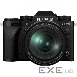 Цифрування. фотокамера Fujifilm X-T5 + XF 16-80 F4 Kit Black (16782571)