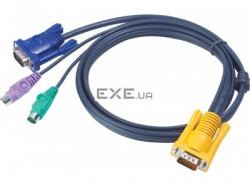 ATEN KVM Cable 2L-5202P 1,8m Кабель KVM 1.8m SPHD