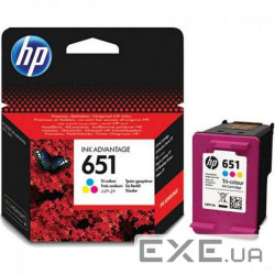 Картридж  HP DJ No.651 Color Ink Advantage (C2P11AE)