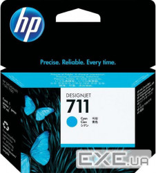 Картридж HP DJ No.711 DesignJet 120/520 3-Pack Cyan (CZ134A)