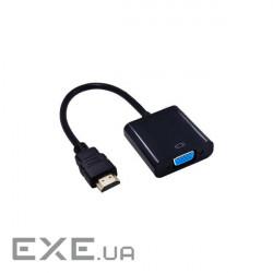 Перехідник HDMI M to VGA F (без додаткових кабелів ) ST-Lab (U-990 Pro BTC)