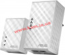 Адаптер ASUS PL-N12 (2шт) Ethernet To Powerline N300