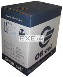 OK-Net кабель UTP кат.5е 4 * 2 * 0,51 бухта 305м ПВХ (КПВ-ВПМ 100) (OC-UTP5e-BOX)