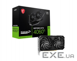Відеокарта MSI GeForce RTX 4060 Ventus 2X Black 8G OC