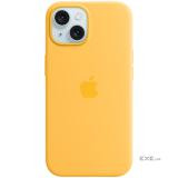 iPhone 15 Silicone Case with MagSafe - Sunshine,Model A3123 (MWNA3ZM/A)