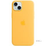 iPhone 15 Plus Silicone Case with MagSafe - Sunshine,Model A3124 (MWNF3ZM/A)