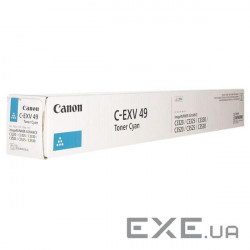 Тонер  Canon C-EXV49 Cyan (8525B002)