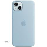 iPhone 15 Plus Silicone Case with MagSafe - Light Blue,Model A3124 (MWNH3ZM/A)