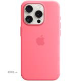 iPhone 15 Pro Silicone Case with MagSafe - Pink,Model A3125 (MWNJ3ZM/A)