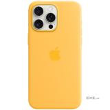 iPhone 15 Pro Max Silicone Case with MagSafe - Sunshine,Model A3126 (MWNP3ZM/A)